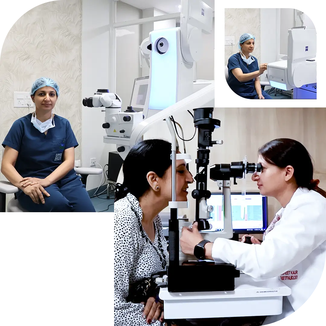robotic laser refractive surgery by Dr. Amanpreet Kaur